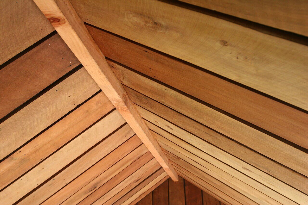 houten plafond