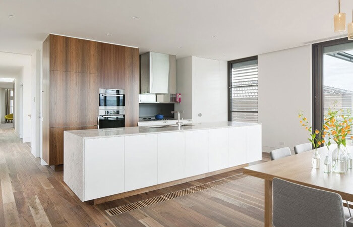 Keuken wit verbouwing open AV